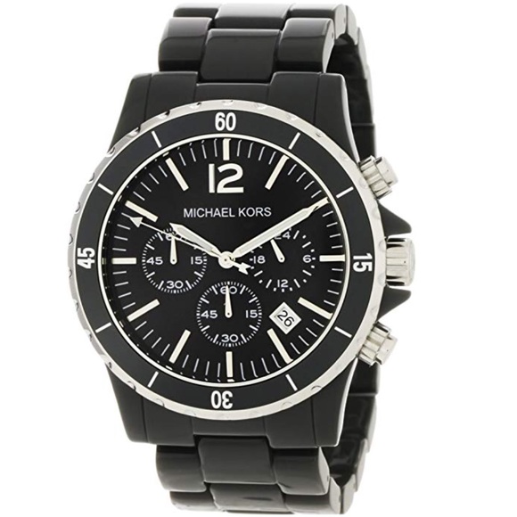 Michael Kors Grey Chronograph Madison unisex Watch - Picture 1 of 3